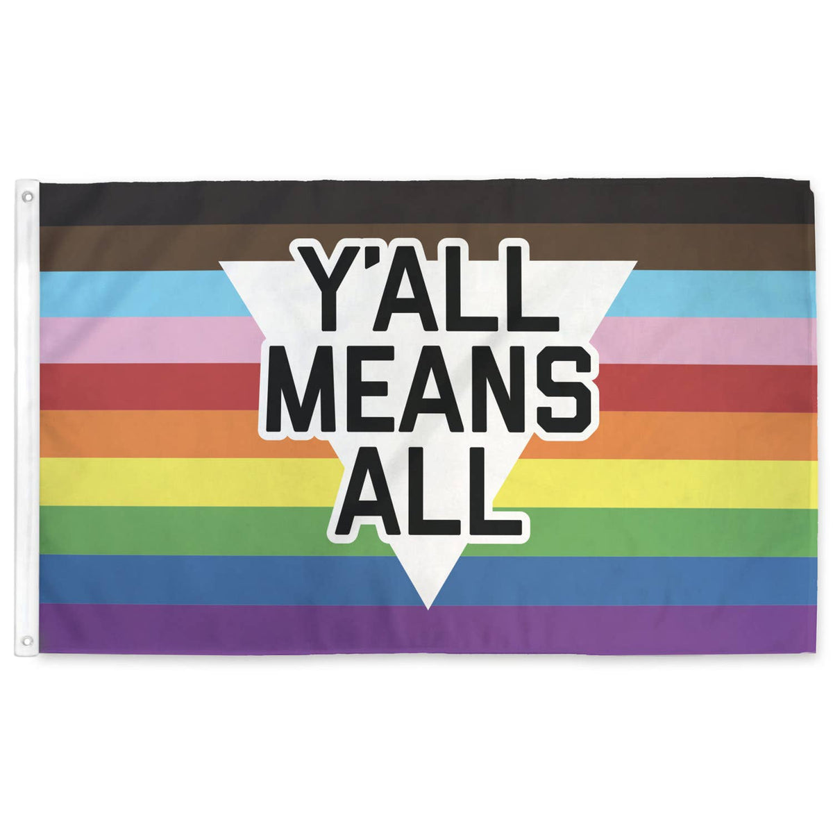 Y'all Means All Rainbow Flag