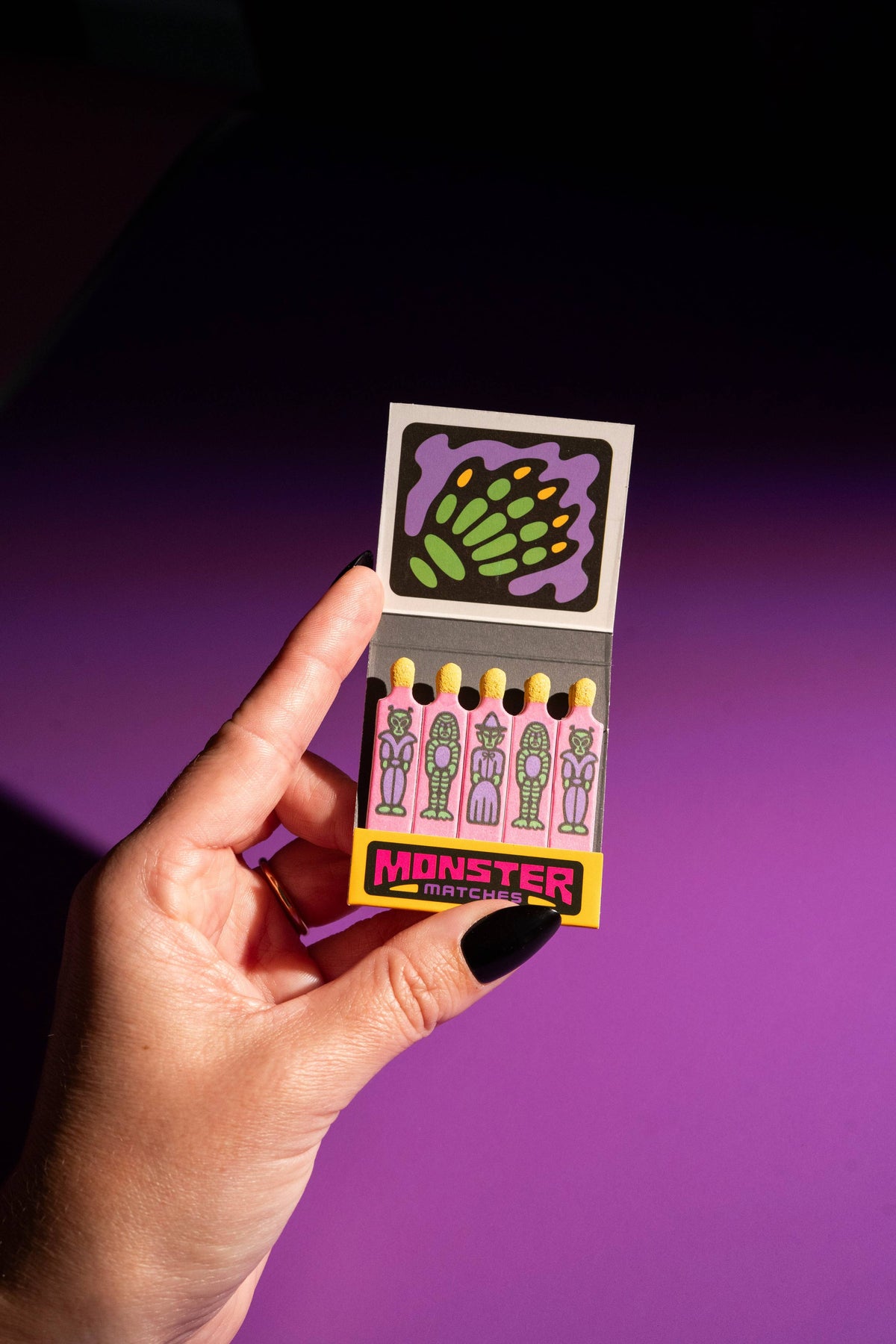 Monster Matchbook- Swamp Creature