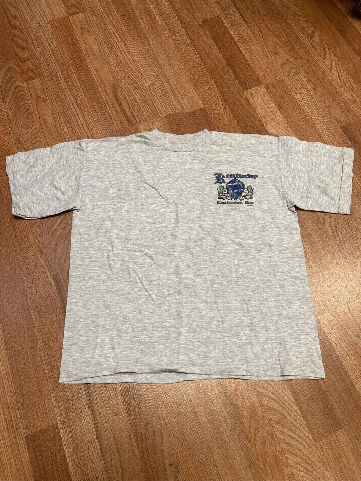 DEADSTOCK Vintage Kentucky University Men’s L Gray 90s Y2K