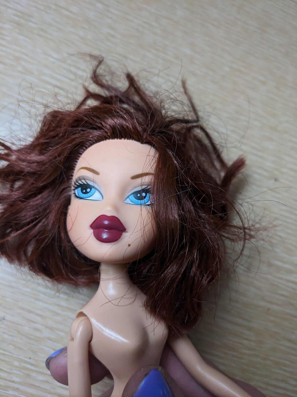 MGA Bratz Princess Roxxi Doll Nude Haircut As Is Rare