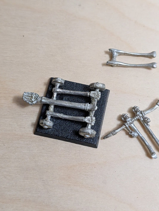 Undead Skeleton Catapult Skull Chukka Chucker Warhammer Fantasy (Needs Glued)