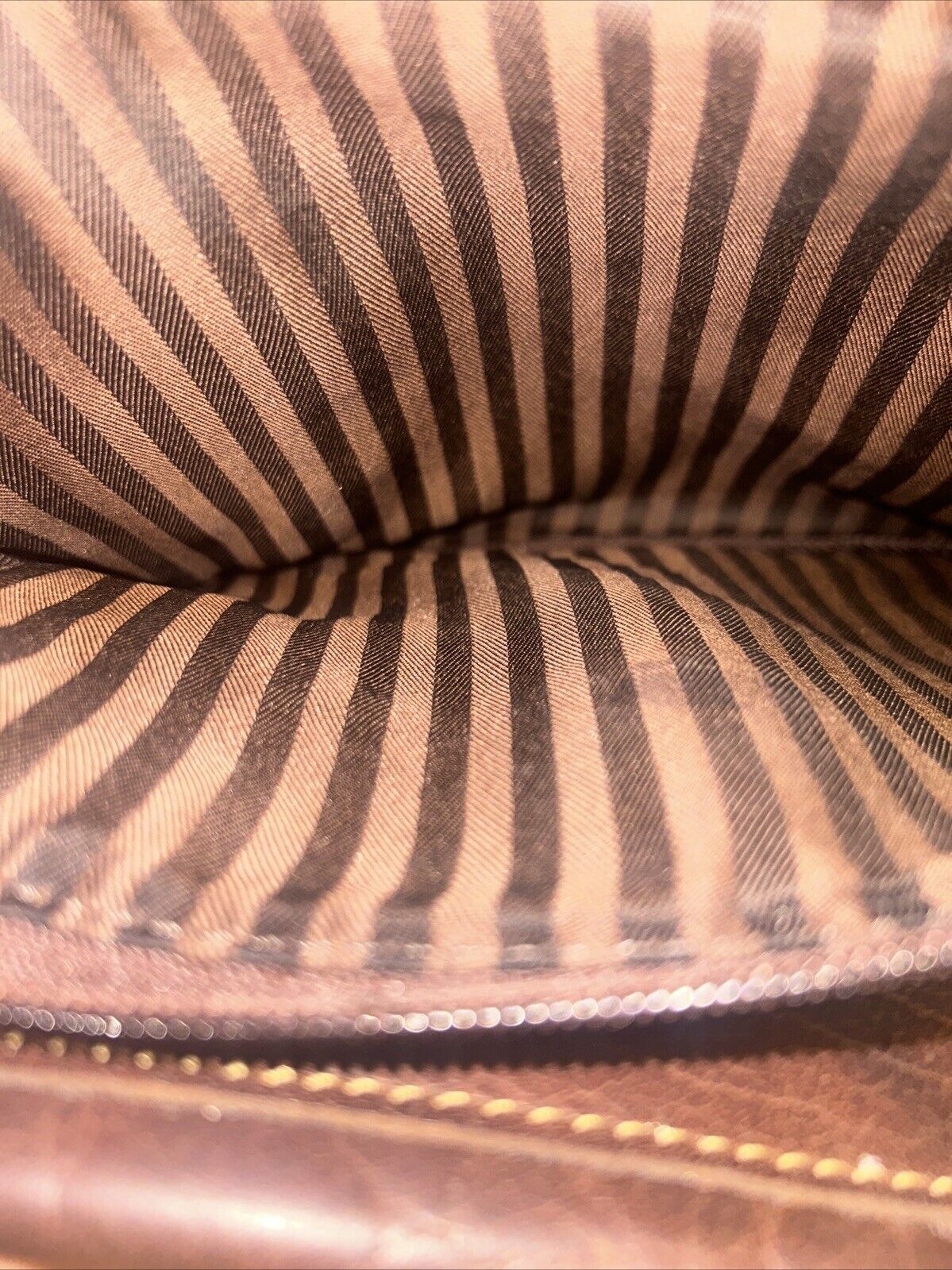 Jack Georges Voyager Leather Brown Crossbody Purse