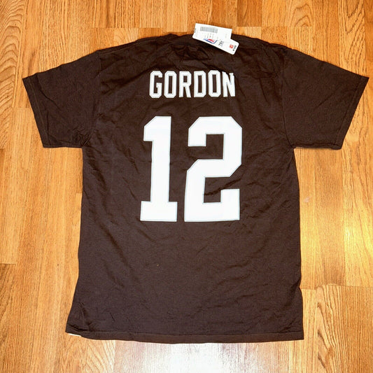 NWT Cleveland Browns Men's NFL Team Apparel Shirt Large GORDON #12