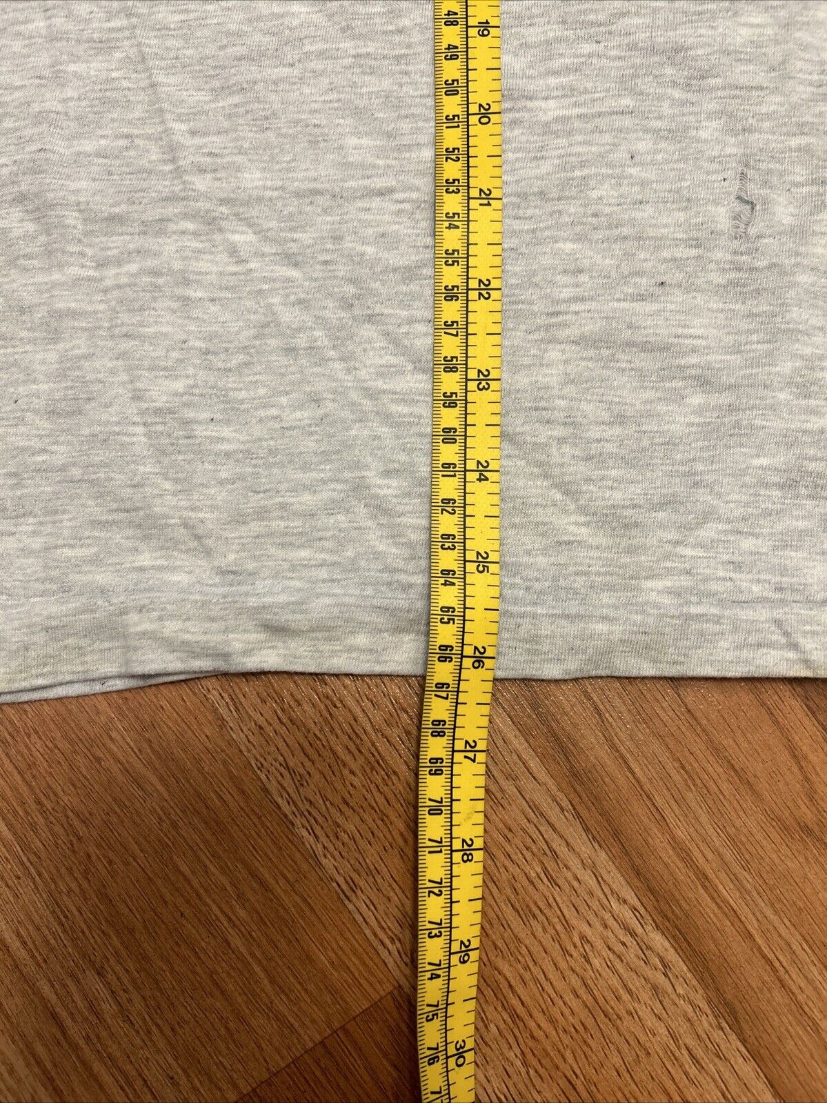 DEADSTOCK Vtg NOS Miami Hurricanes Short Sleeve Shirt Men's Grey Medium