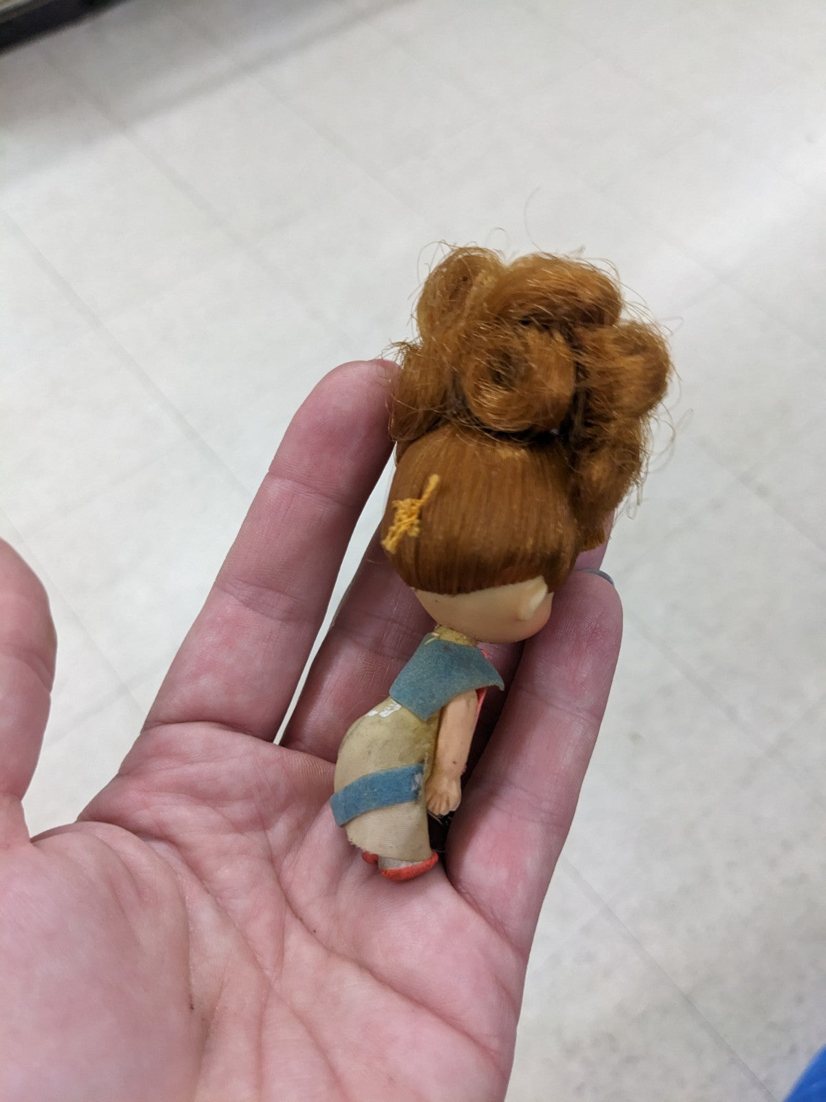 Vintage Mattel Liddle Kiddles Teresa Touring DOLL - from Kiddles n Kars set