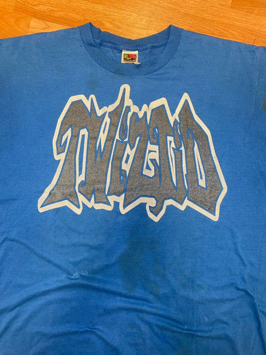 Twiztid Shirt Mens 2XL Blue Mostasteless Psychopathic Records ICP Vintage As Is
