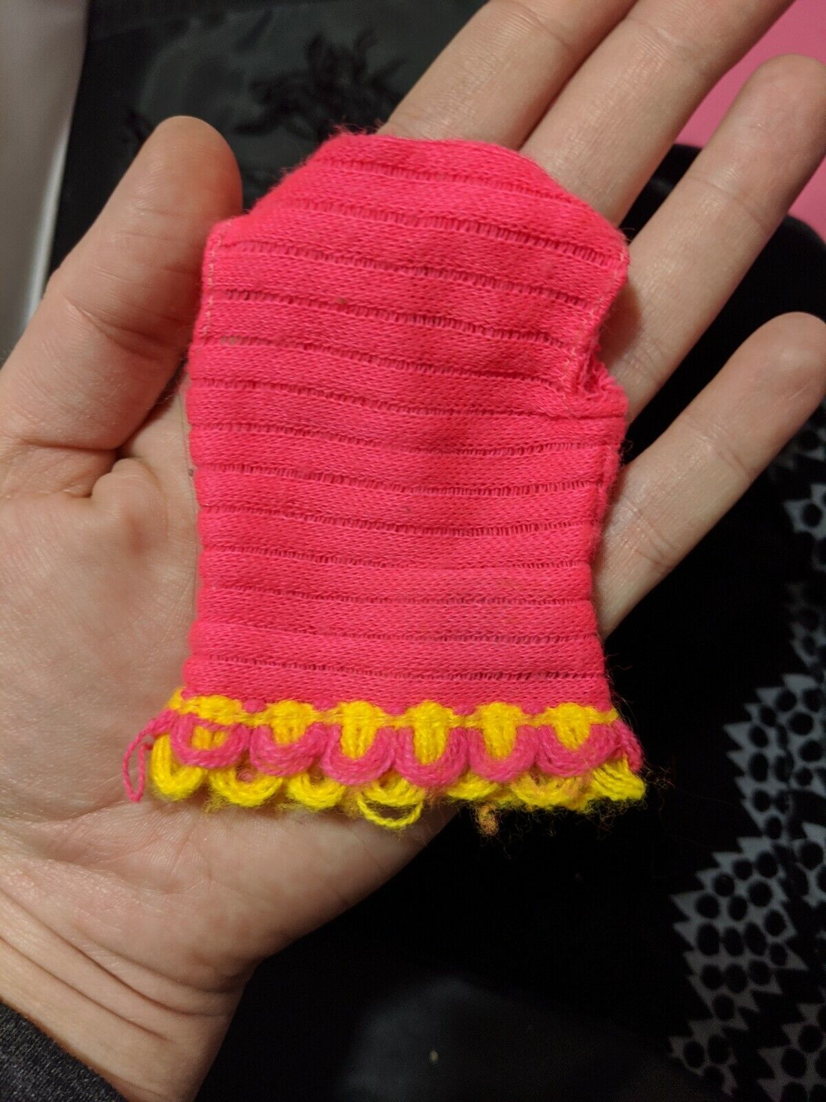 Vintage Barbie Doll Mod PINK top Talking Barbie Doll #1115 Clothes Mattel