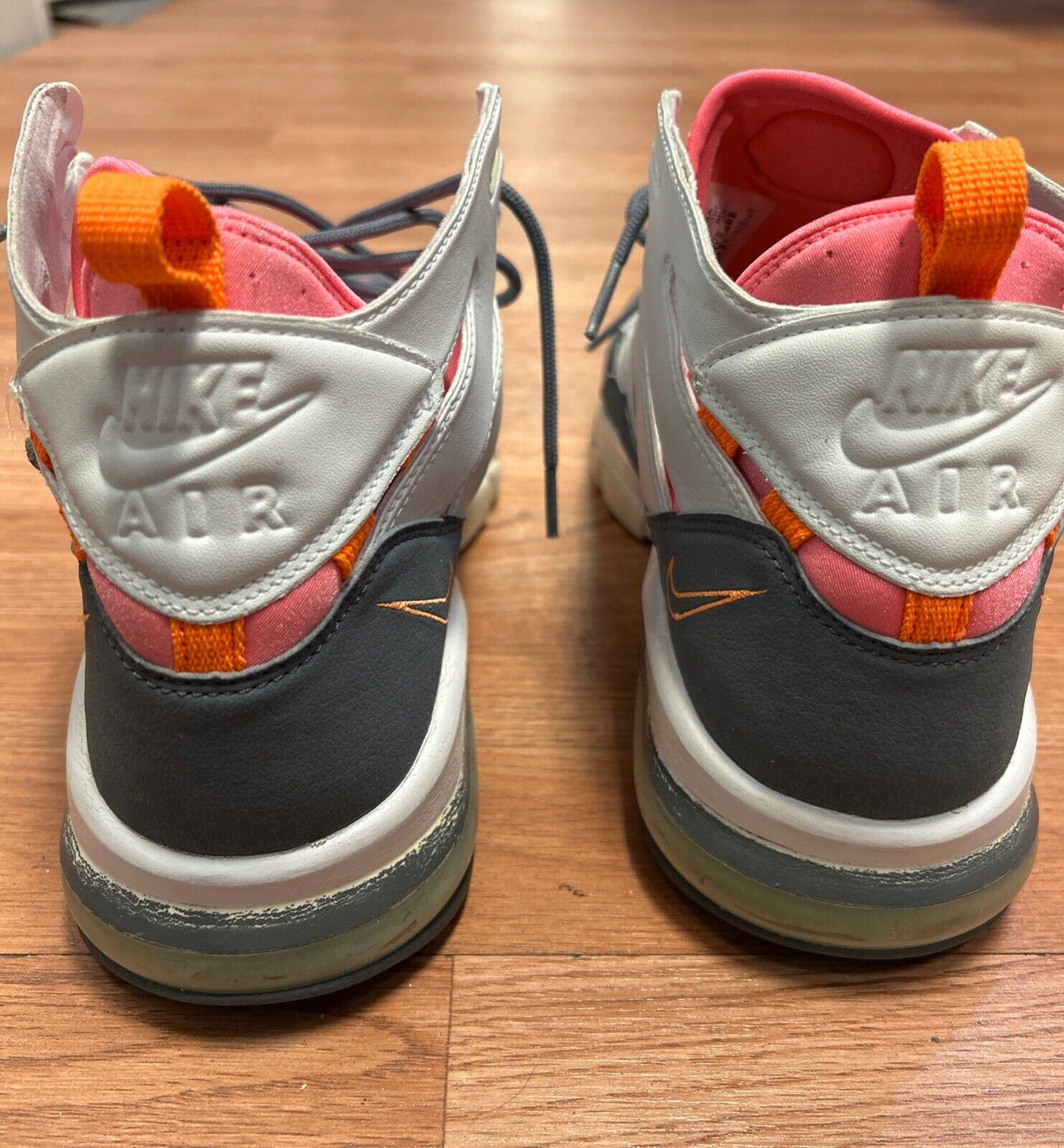 Nike Air Max2 Running Shoes Size 13 White Pink Grey No Box great condition