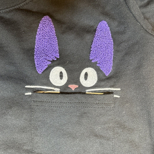 Kiki'S Delivery Service Jiji T-Shirt Studio Ghibli Anime T-shirt Large