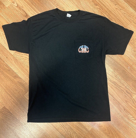 Vintage Y2K Style “Chop Machine Cycles” Retro T-Shirt size Large Toledo
