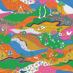 Landscape Pocket Tunic Rainbow - House of Dow