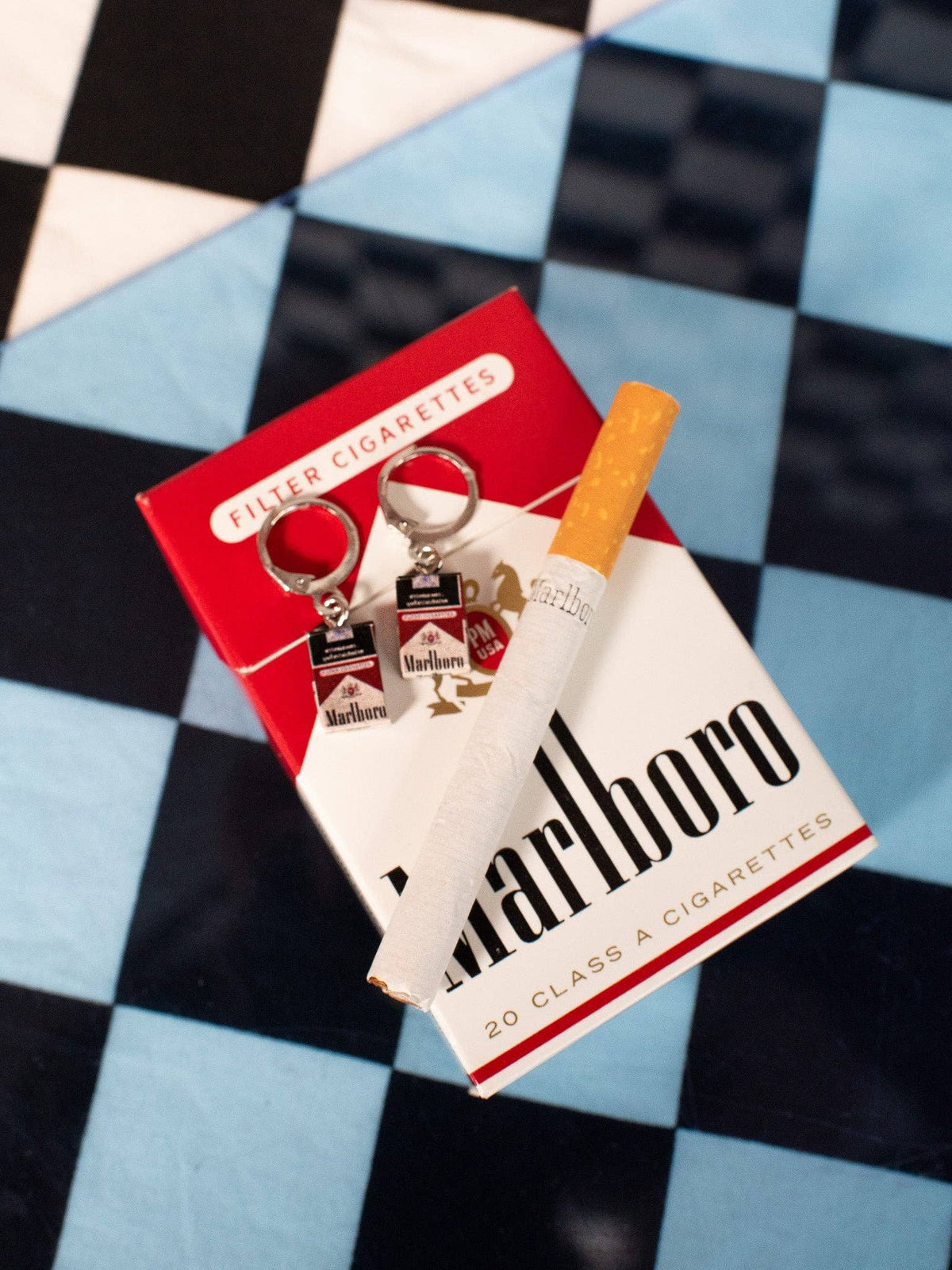 Cig Box Earrings - House of Dow
