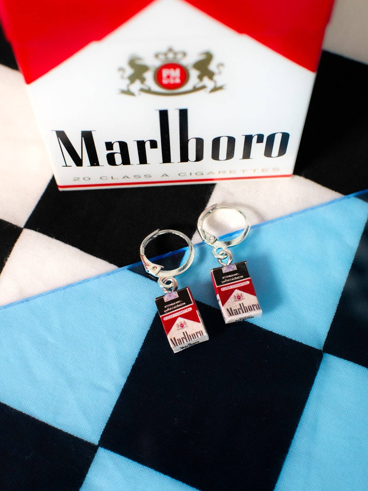 Cig Box Earrings - House of Dow