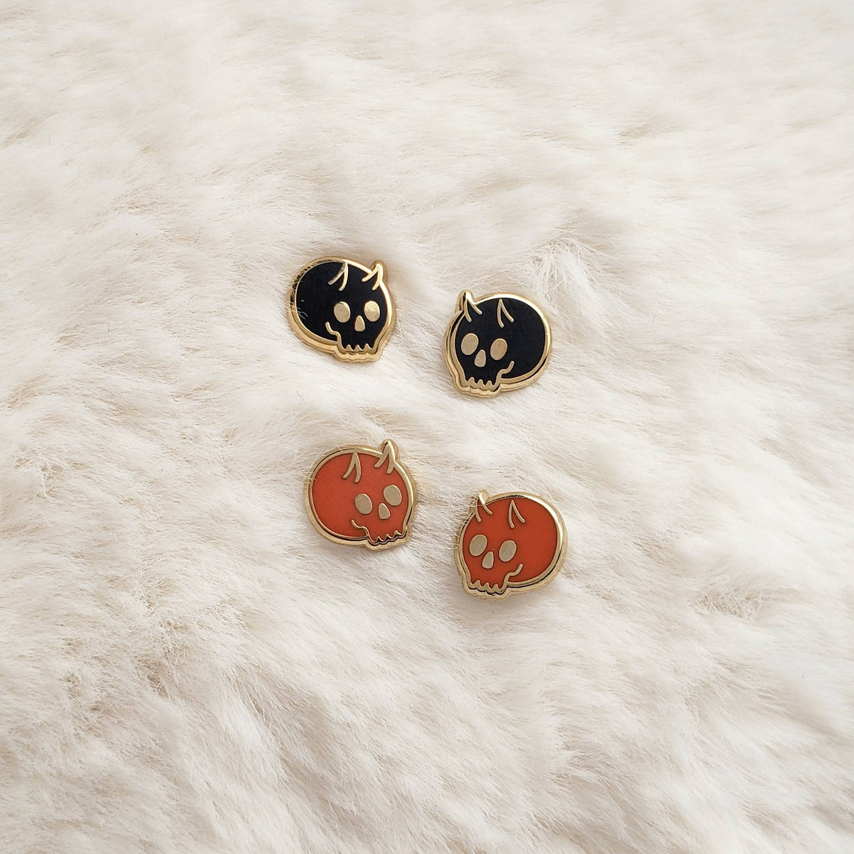 Lil Demon Skull earrings