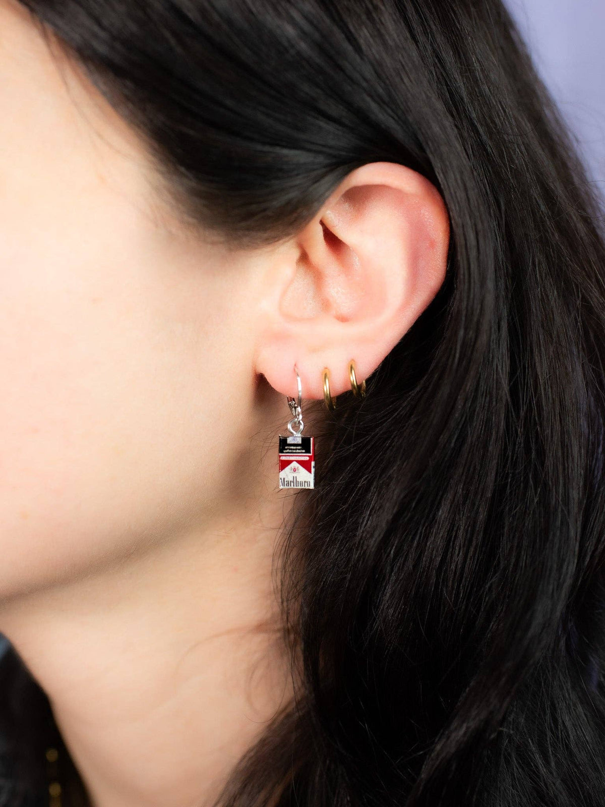 Cig Box Earrings - House of Dow