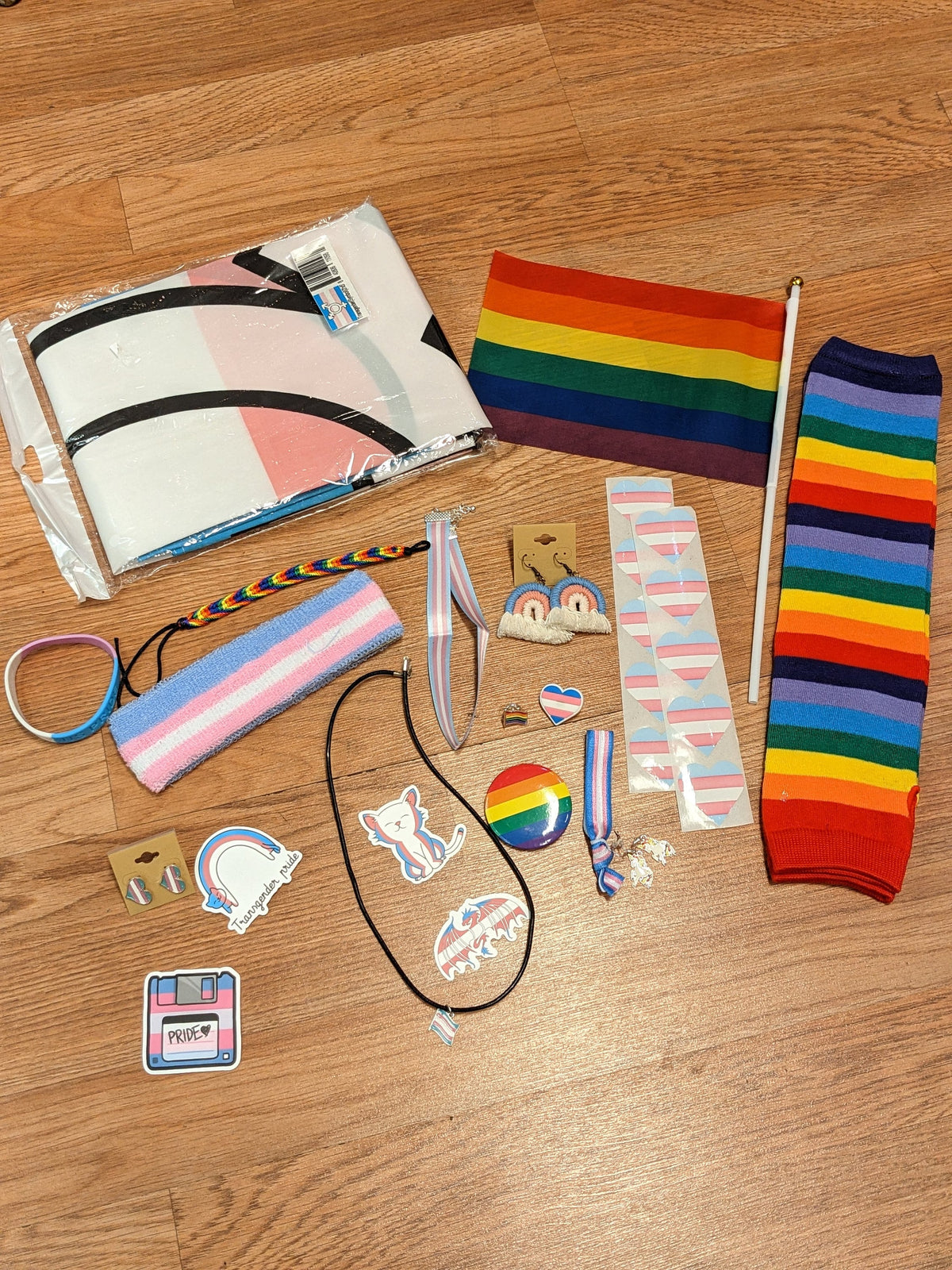 Transgender Pride grab bag mystery gift box lot - House of Dow