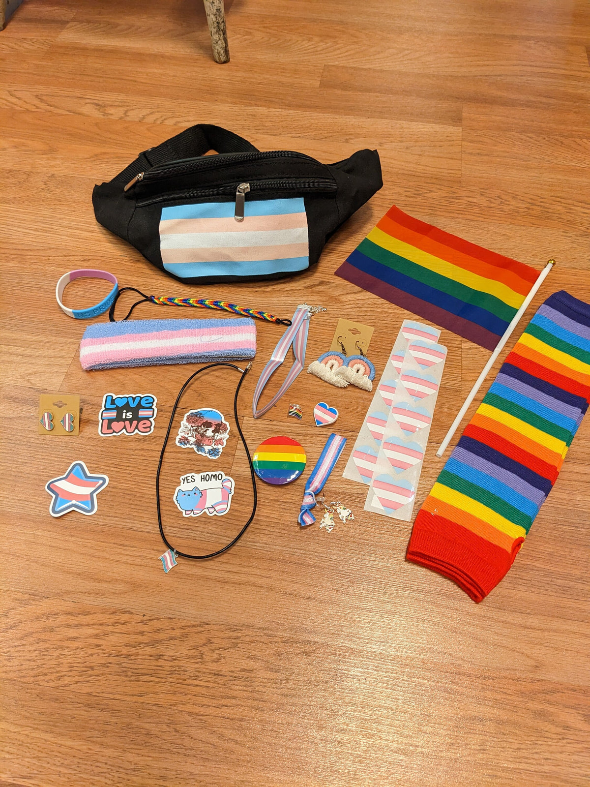 Transgender Pride grab bag mystery gift box lot - House of Dow