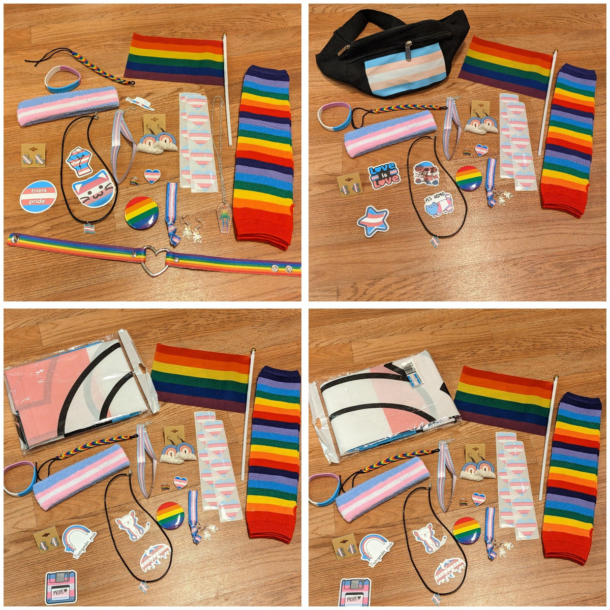 Transgender Pride grab bag mystery gift box lot - House of Dow