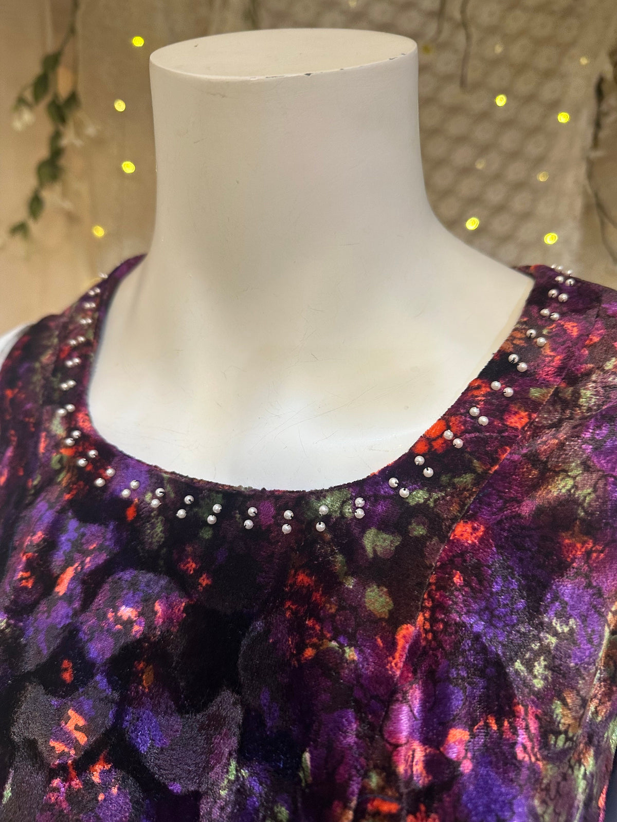 1960’s Rare Vintage Japanese Amazing Velvet Maxi Dress - House of Dow