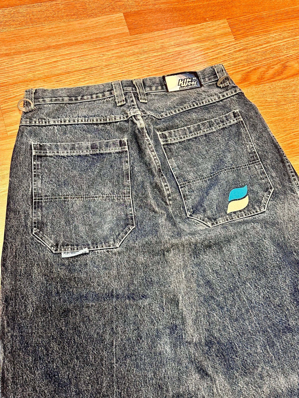 90's Rave Girl Kik Wear Industries maxi 38 Skirt