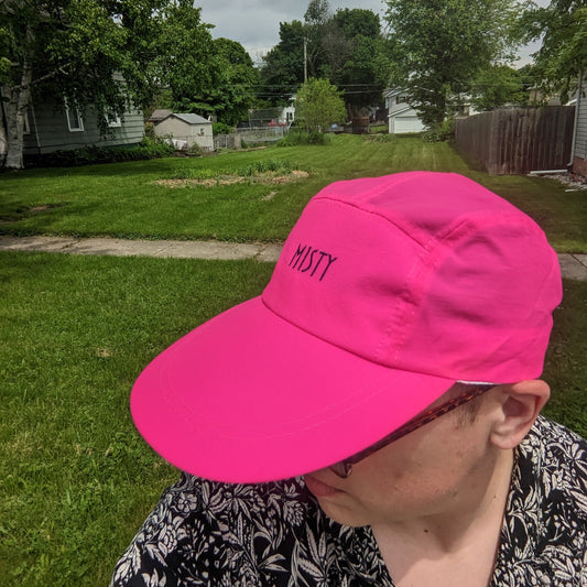 Vintage Misty Cigarettes pink nylon 80s/90s Dad Hat Deadstock