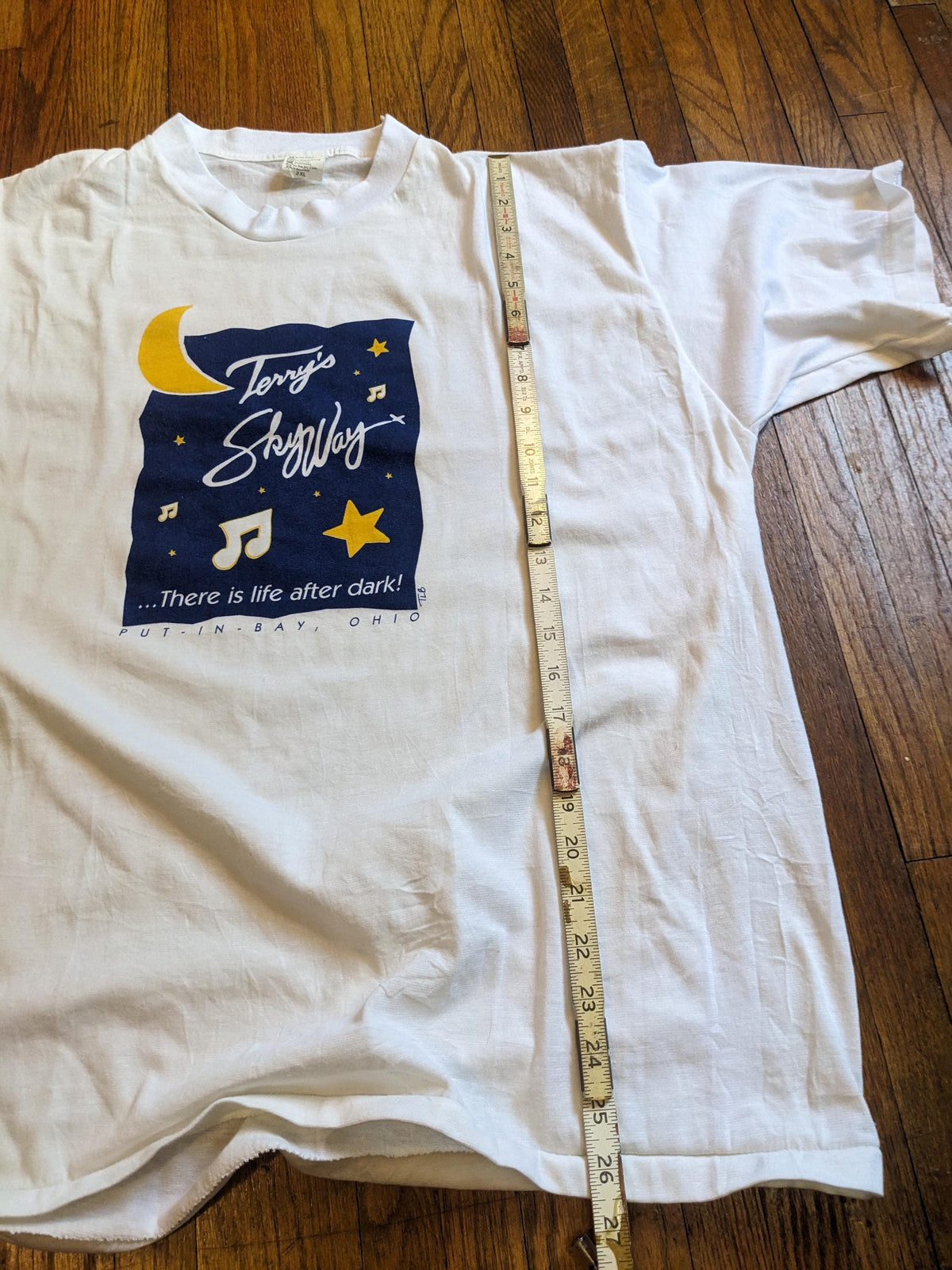 Deadstock 80s 90s t-shirt Terry's Skyway Put-in-bay Ohio PiB XXL T-shirt - House of Dow