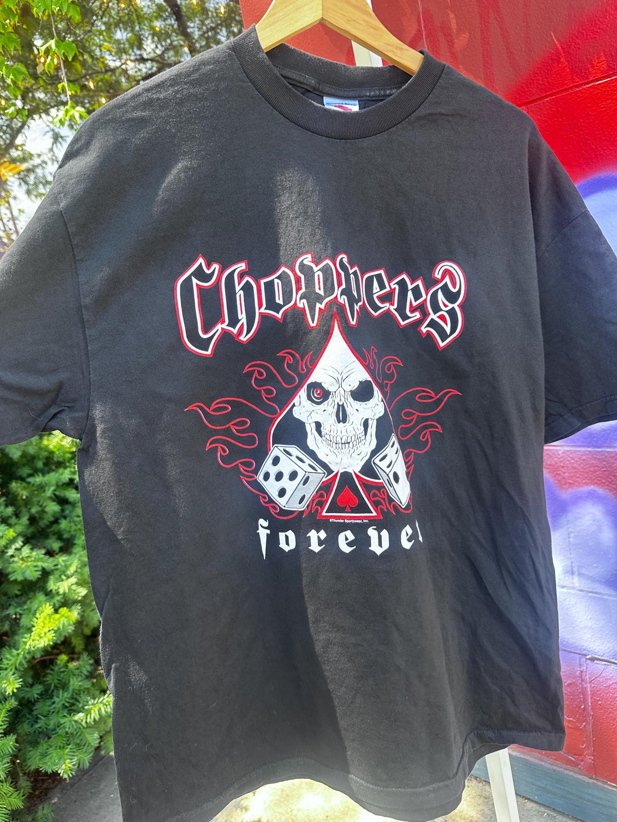 90’s y2k Deadstock Choppers Forever Grunge Biker T-shirt - House of Dow