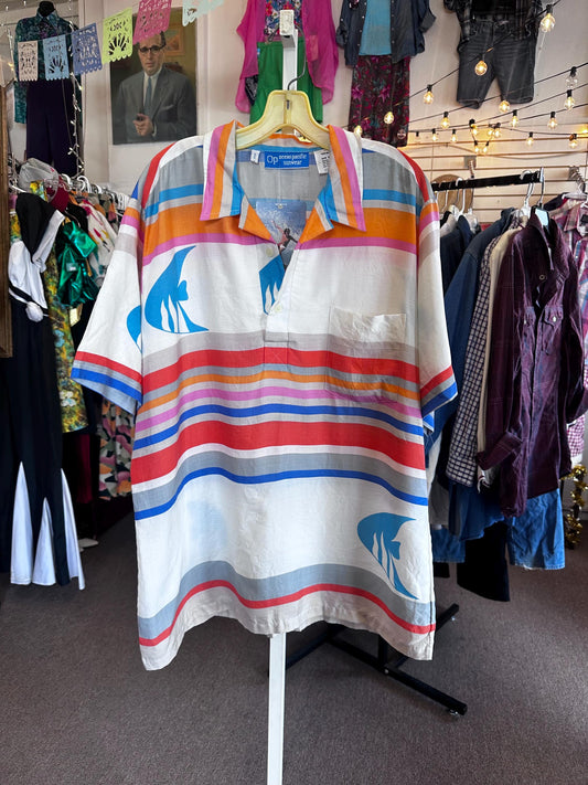 Vintage Rare 80's Ocean Pacific OP shirt dead stock with tags