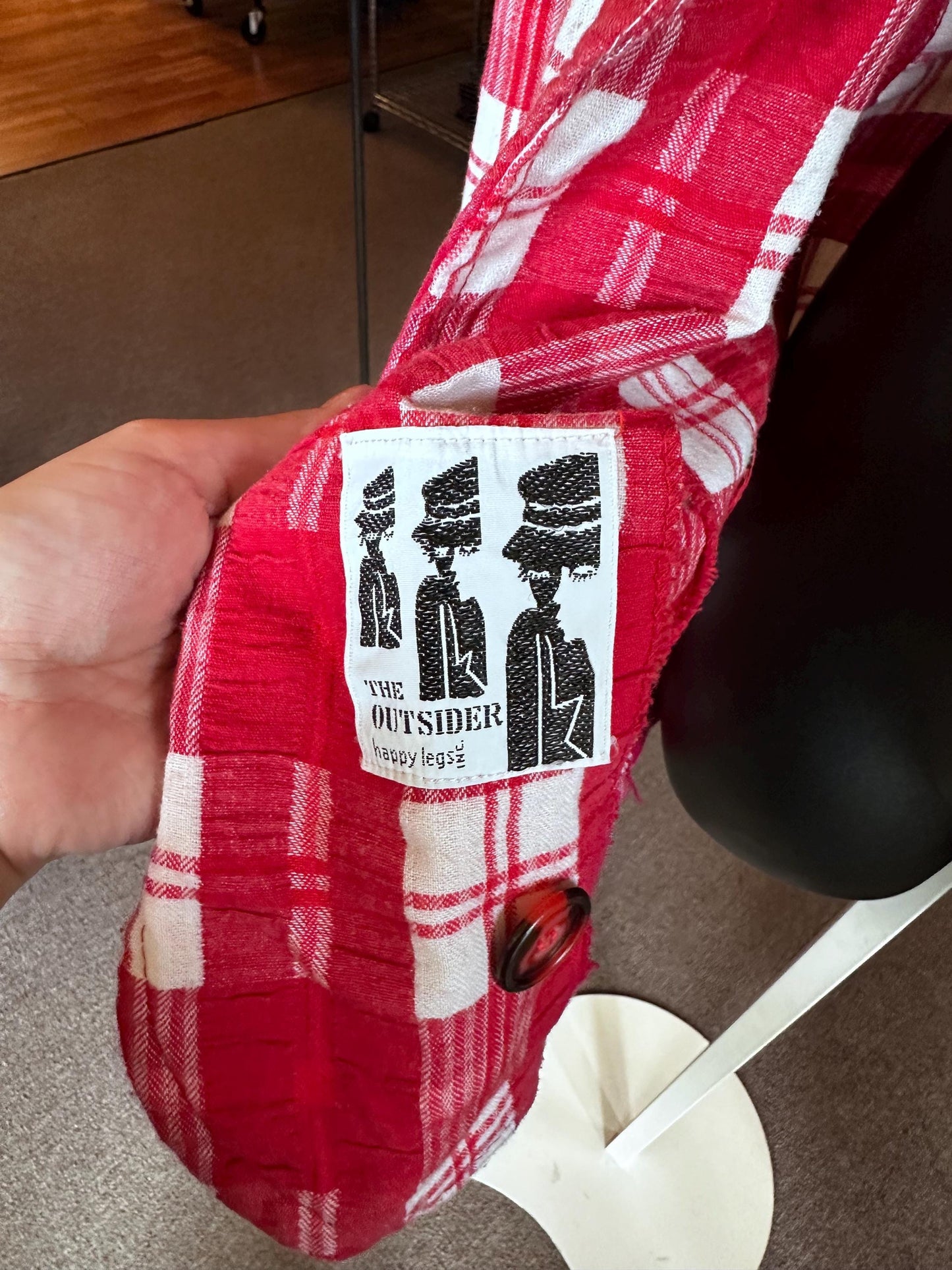 1970's RARE Plaid The Outsider by Happy Legs Inc Blazer