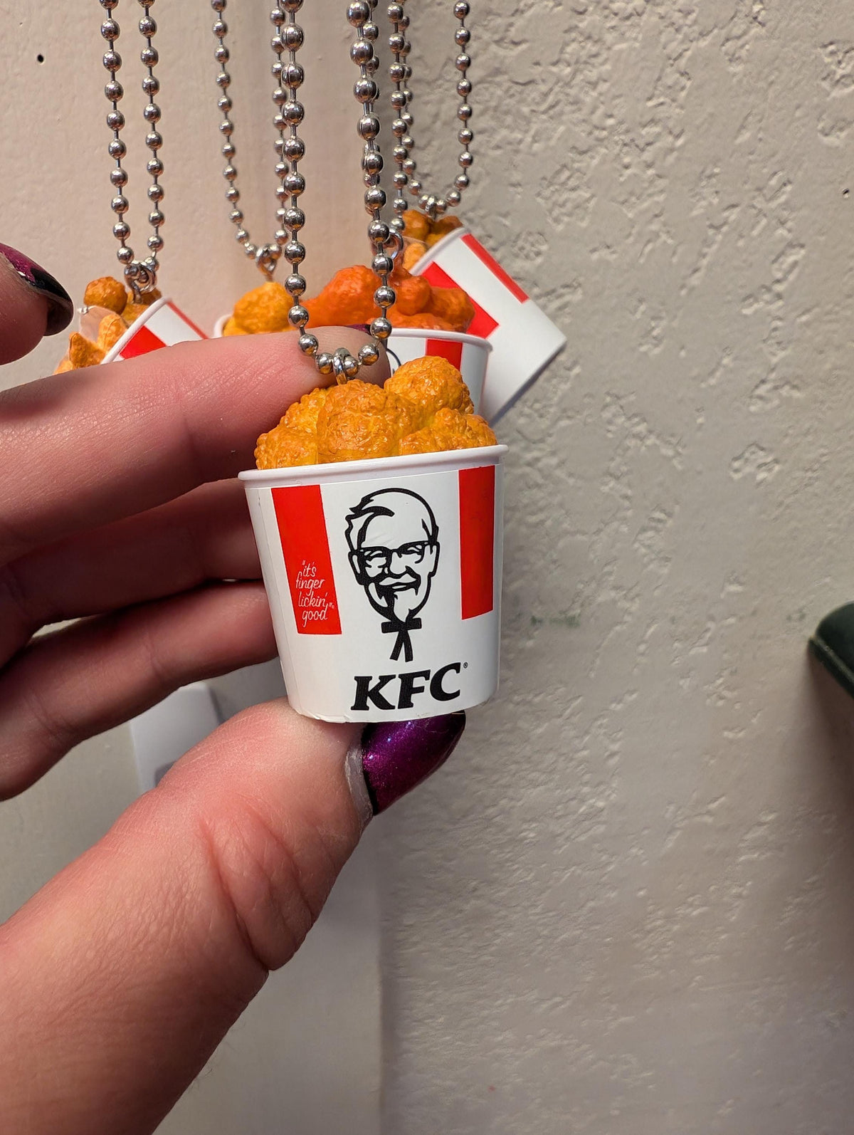 Bucket of chicken necklace - House of Dow