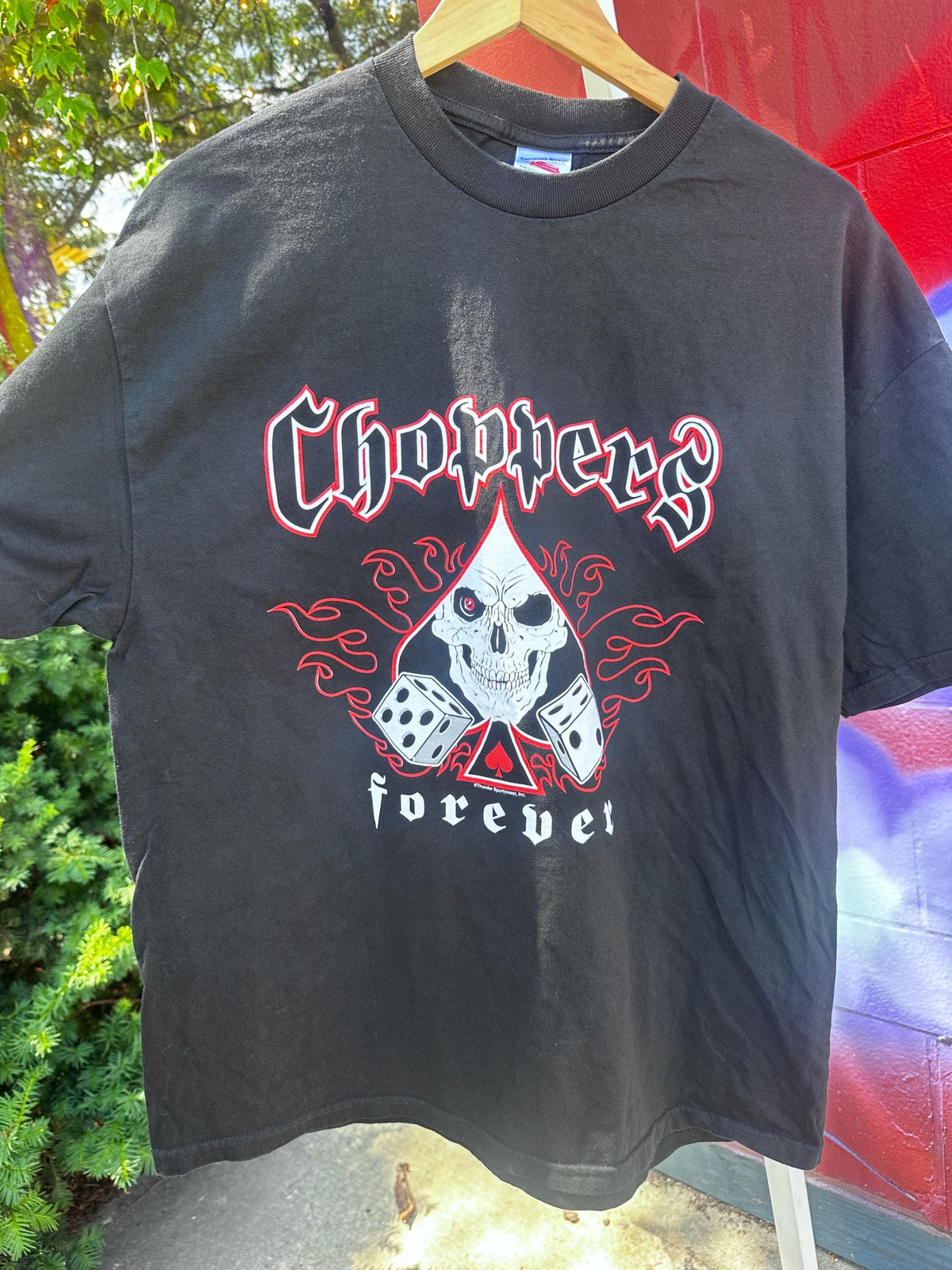 90’s y2k Deadstock Choppers Forever Grunge Biker T-shirt - House of Dow