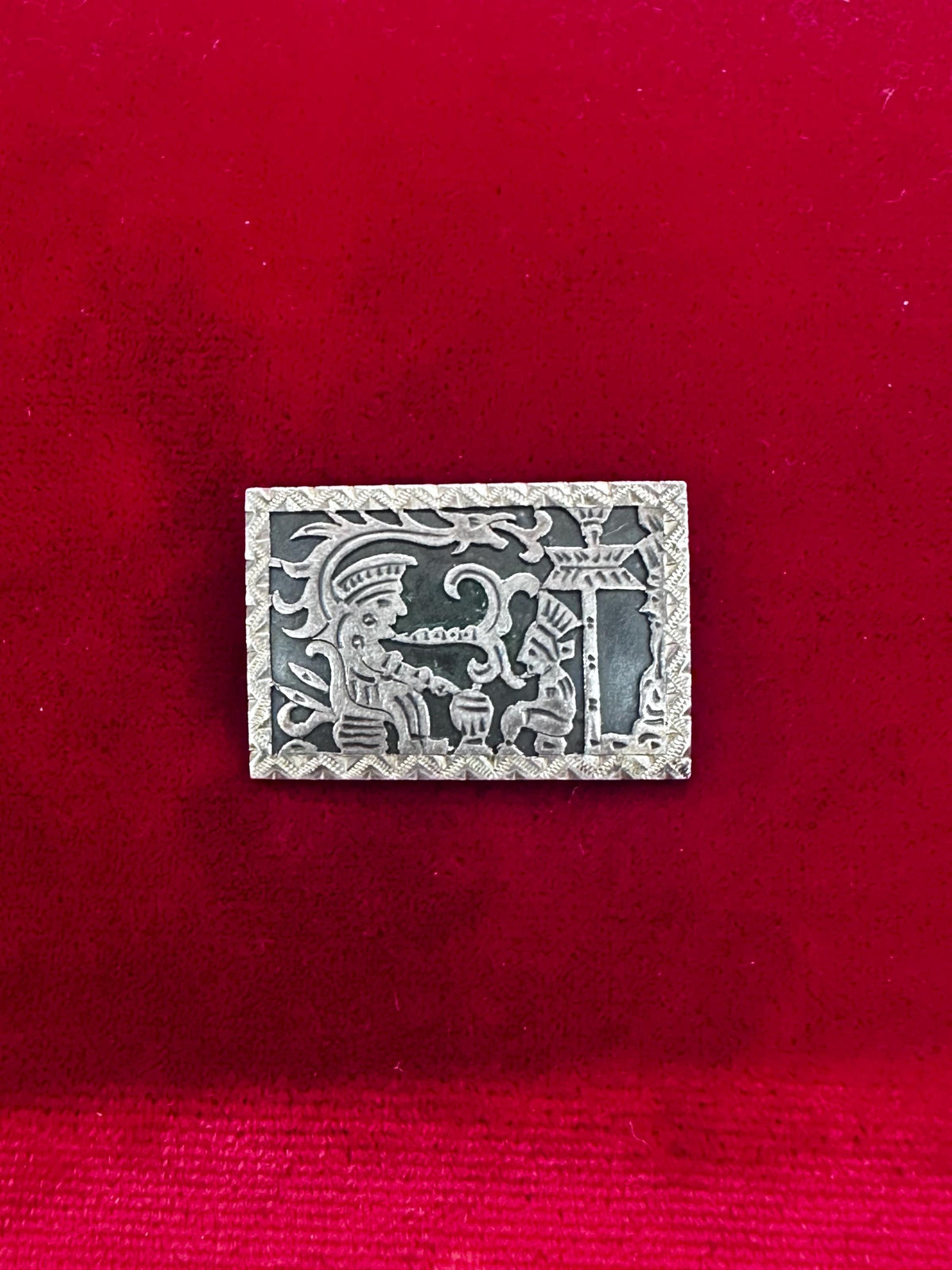 Guatemalan La Dana 925 Silver Tribal Brooch - House of Dow