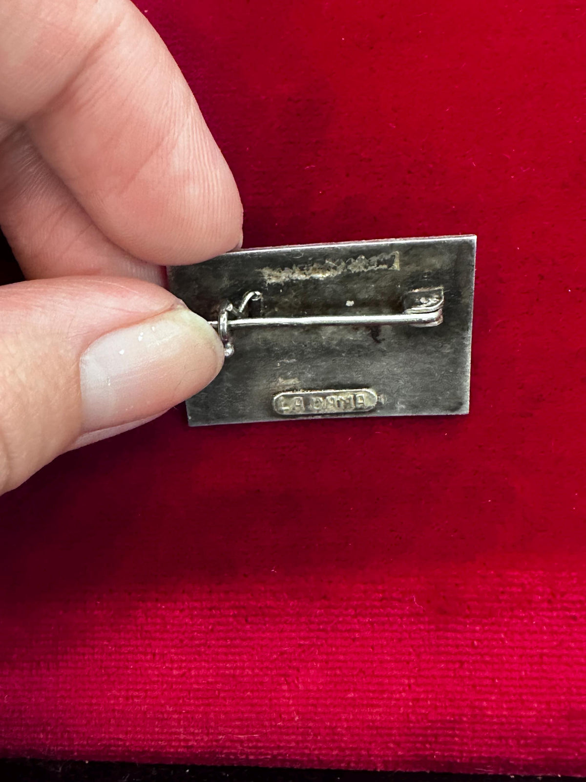 Guatemalan La Dana 925 Silver Tribal Brooch - House of Dow