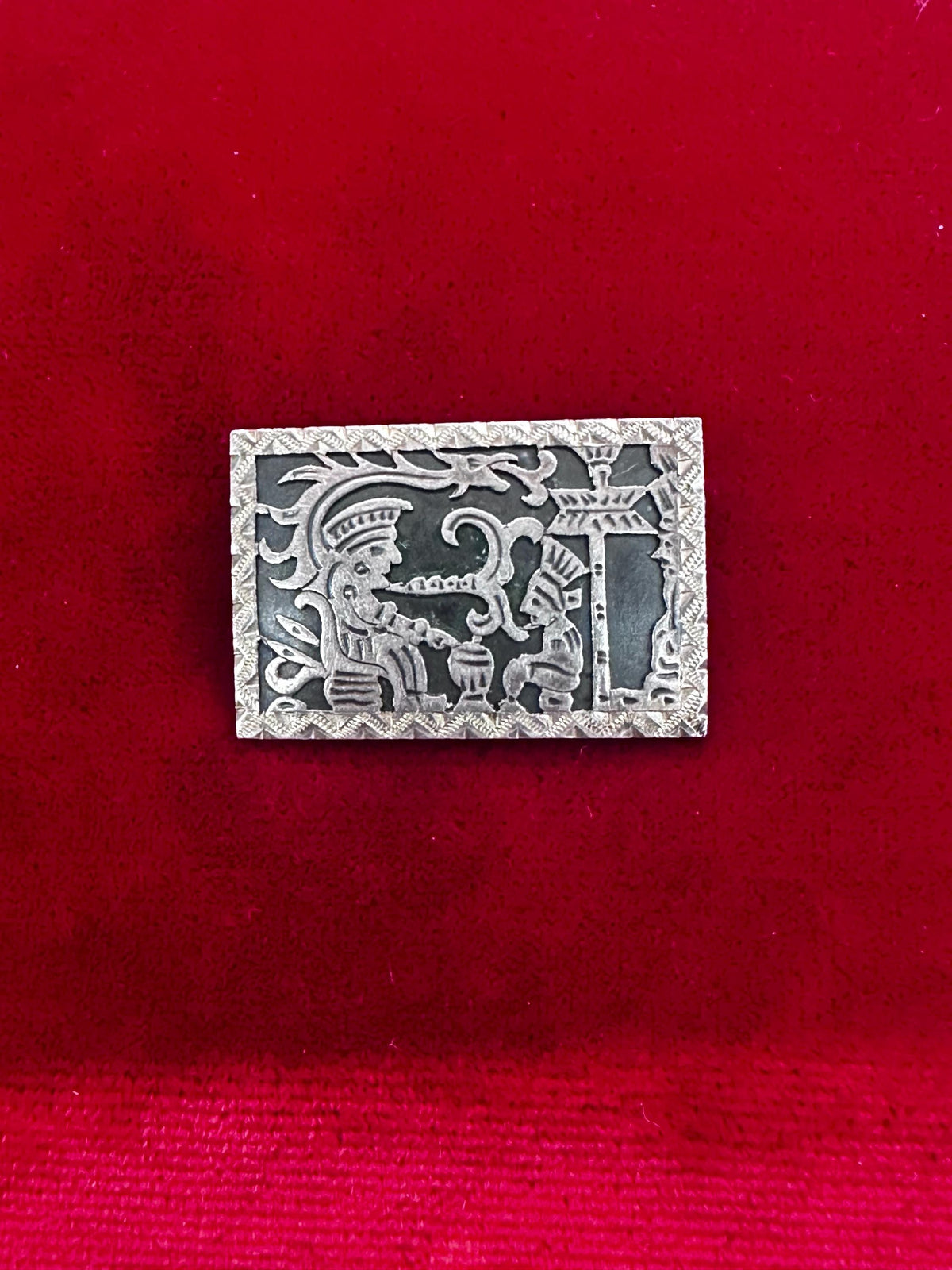 Guatemalan La Dana 925 Silver Tribal Brooch - House of Dow