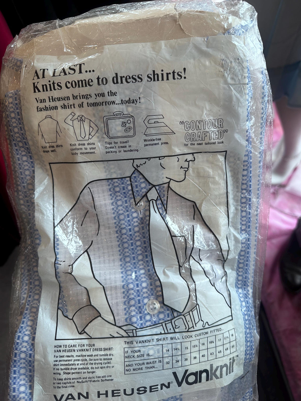 1970s/80s Deadstock Men’s Button Down Dress Shirts – NOS Sears “The Men’s Store” + Golden Comfort Either Shirt