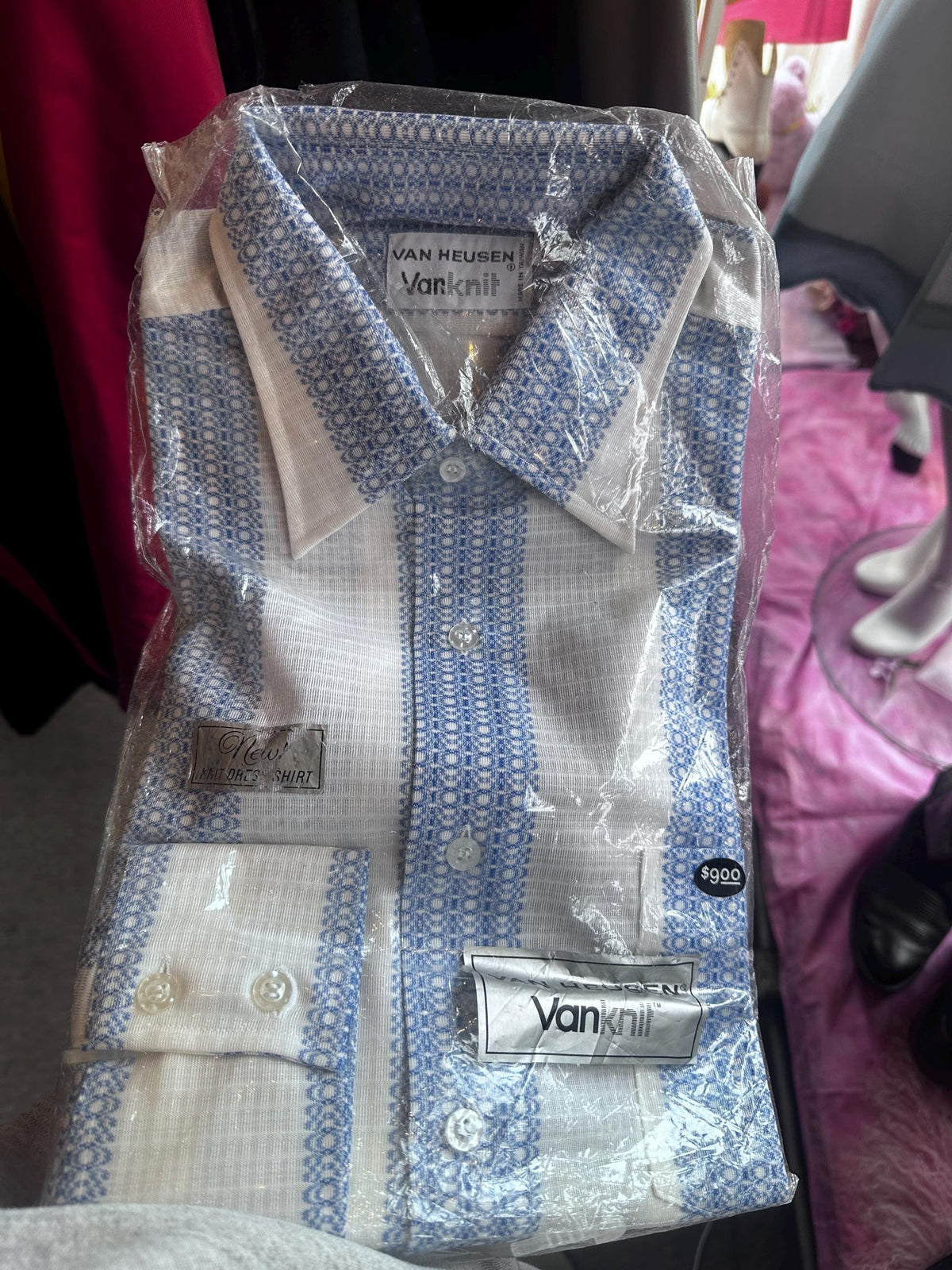 1970s/80s Deadstock Men’s Button Down Dress Shirts – NOS Sears “The Men’s Store” + Golden Comfort Either Shirt