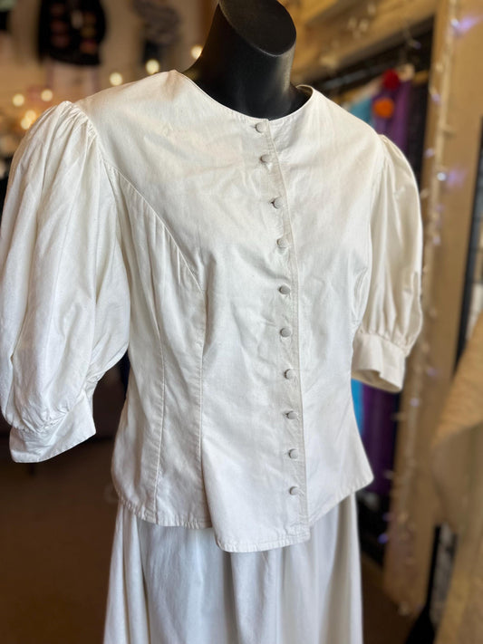 Two Piece 1990's Vintage goes Antique Recollections Undergarment Historical Clothing Set