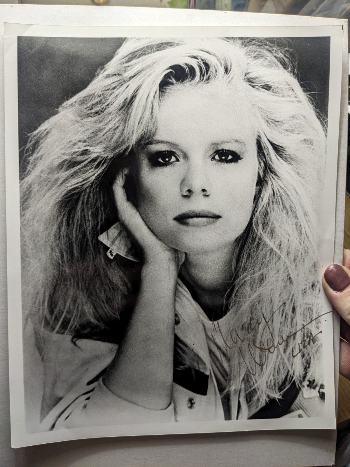 1988 Autographed Signed Photo Marcy Walker as Eden Capwell Santa Barbara