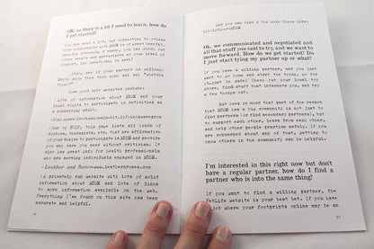 BDSM FAQ Zine: Your Antidote to Fifty Shades of Grey