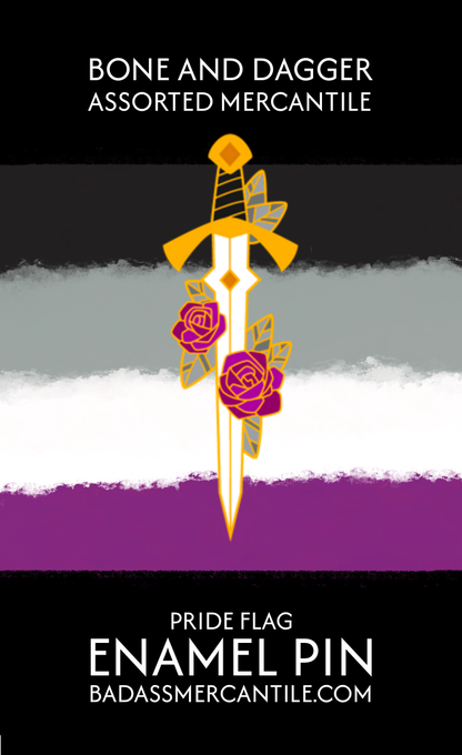 Pride Sword Enamel Pin
