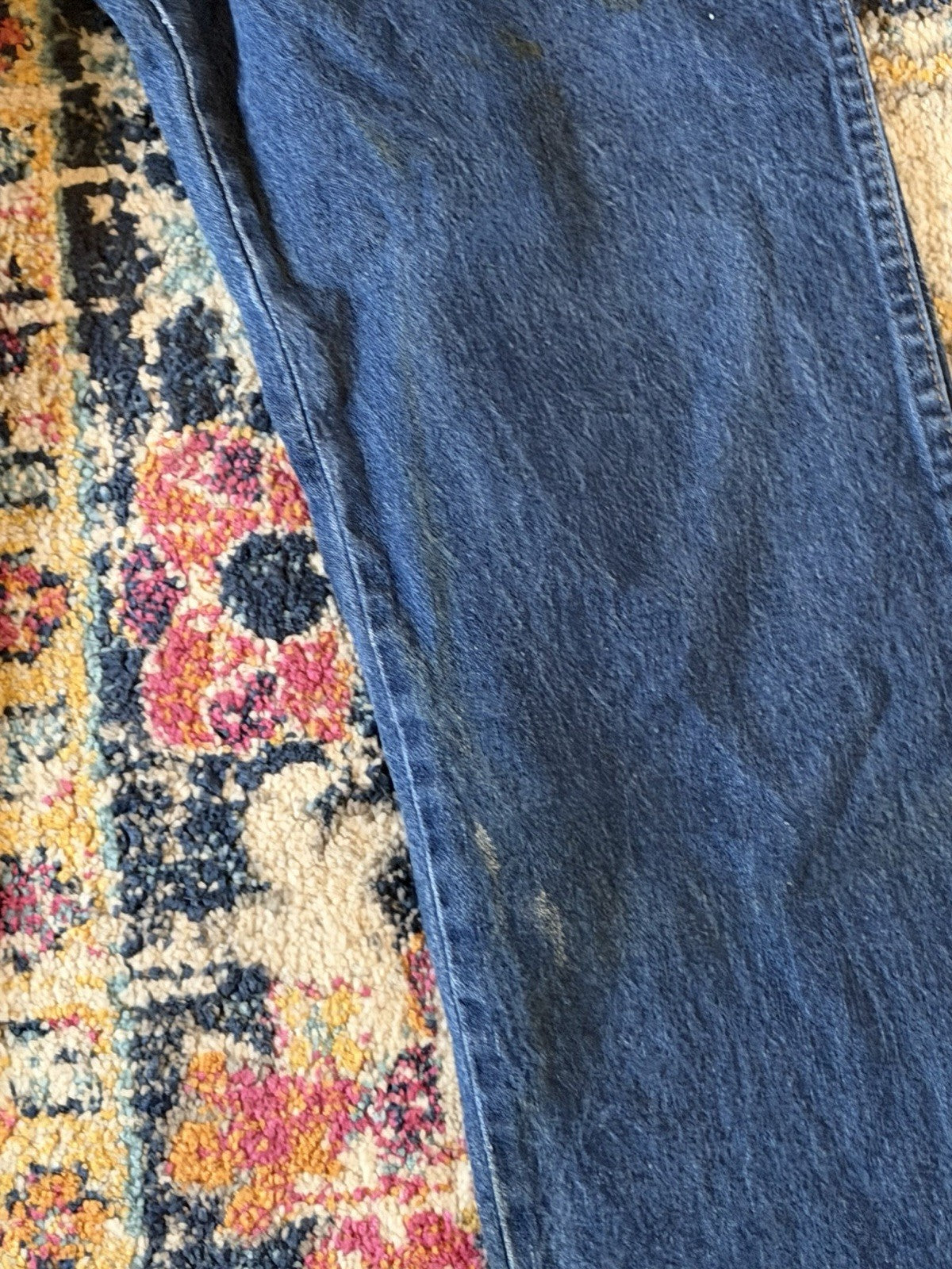 Vintage Wrangler Jeans Mens 36x30 Blue 13MWZ Cowboy Cut Denim Casual Preppy