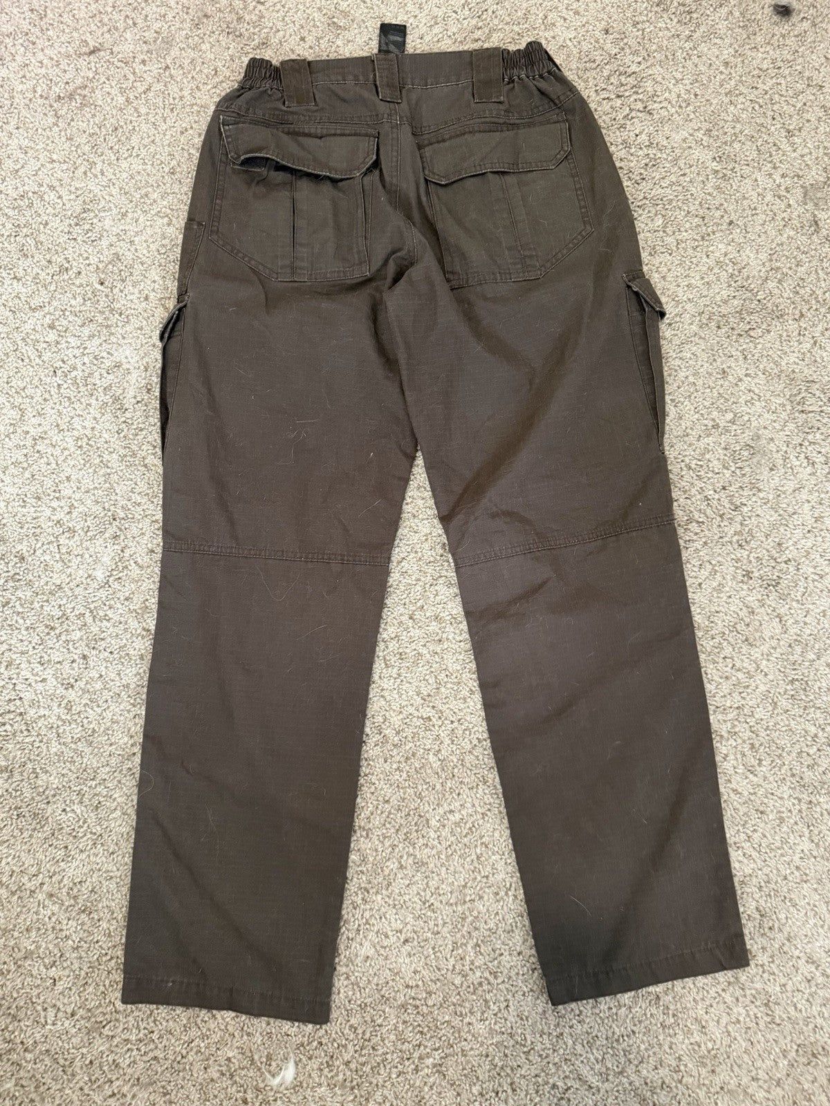 AS IS CQR Men's Flex Ripstop Tactical Cargo Pants Olive Green 30x32