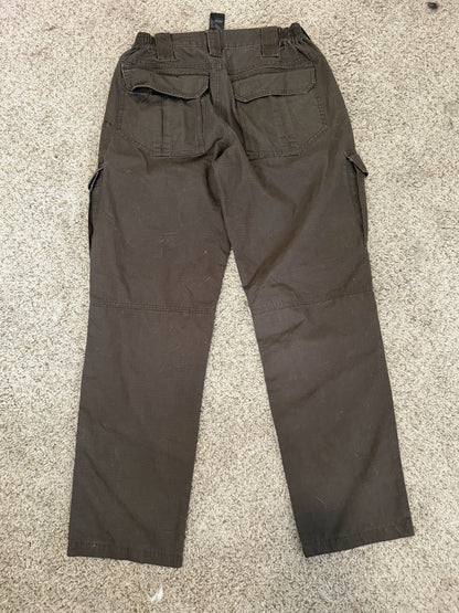 AS IS CQR Men's Flex Ripstop Tactical Cargo Pants Olive Green 30x32