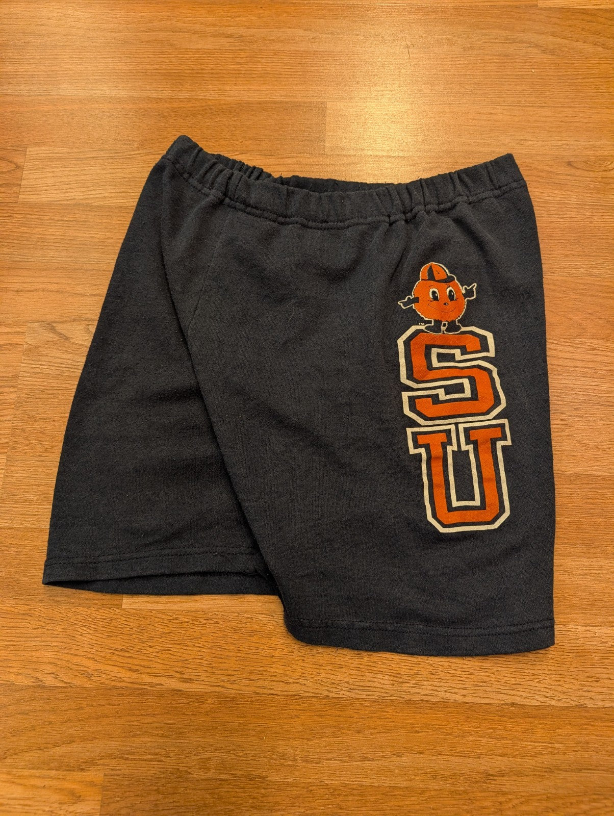 Vintage 80s Syracuse University Sweat Shorts Mens M/L USA Made As Is 