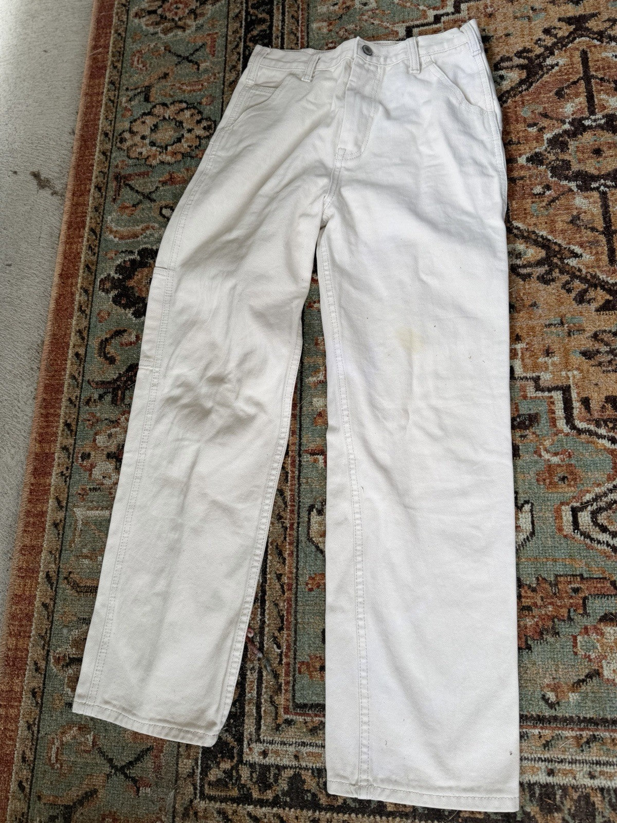 J. Galt Women's Light Wash Blue Denim Slim Straight Jeans 5-Pocket 100% Cotton S