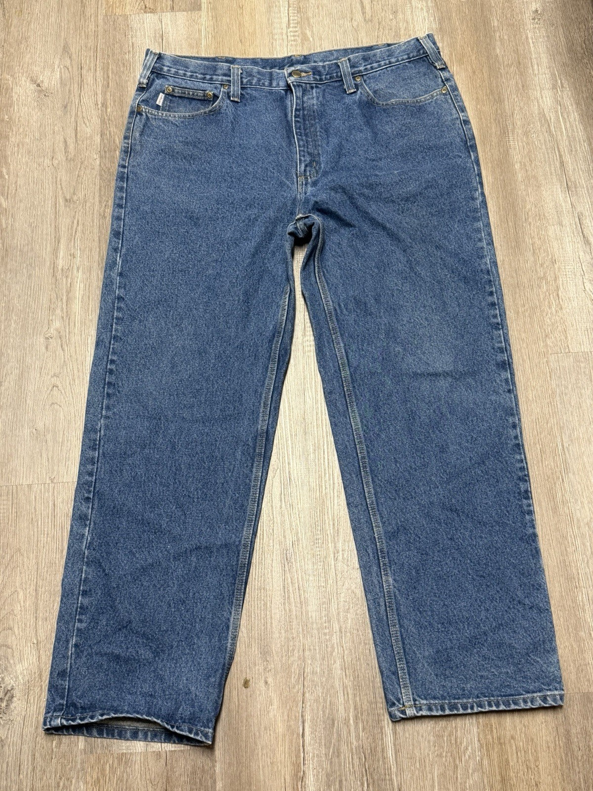 Carhartt FR Work Flame Resistant Men's Jeans - Dark Blue Size 40