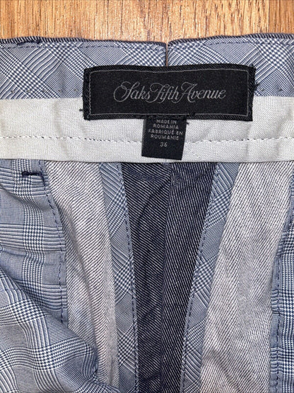 Saks Fifth Avenue Pants Mens Size 36 38 Blue