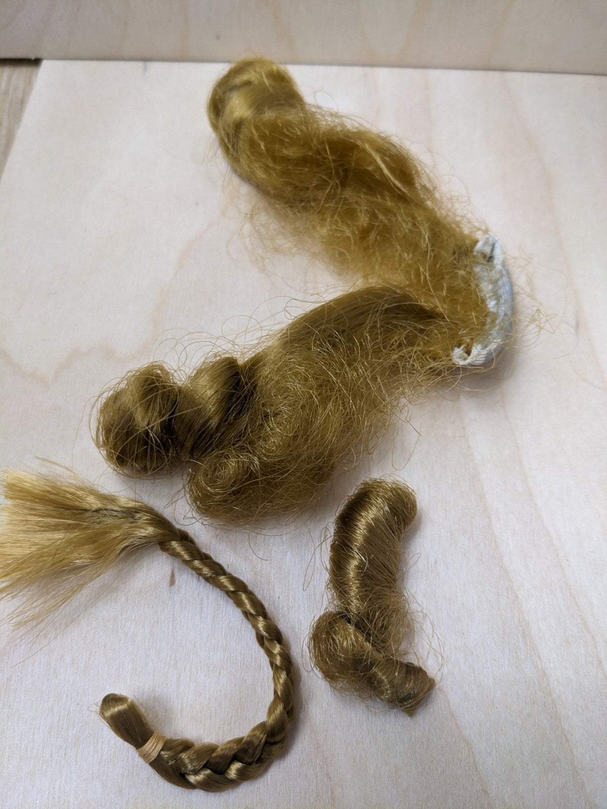 Vintage Lot Doll Wigs Hair Pieces TOPPER DAWN SIZED 1960's 70's