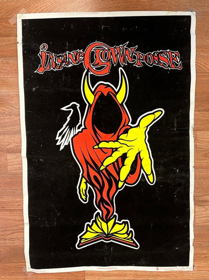 3 INSANE CLOWN POSTER 24 X 36 ICP INSANE CLOWN POSSE 3 TWIZTID DOLLS LOT As Is 