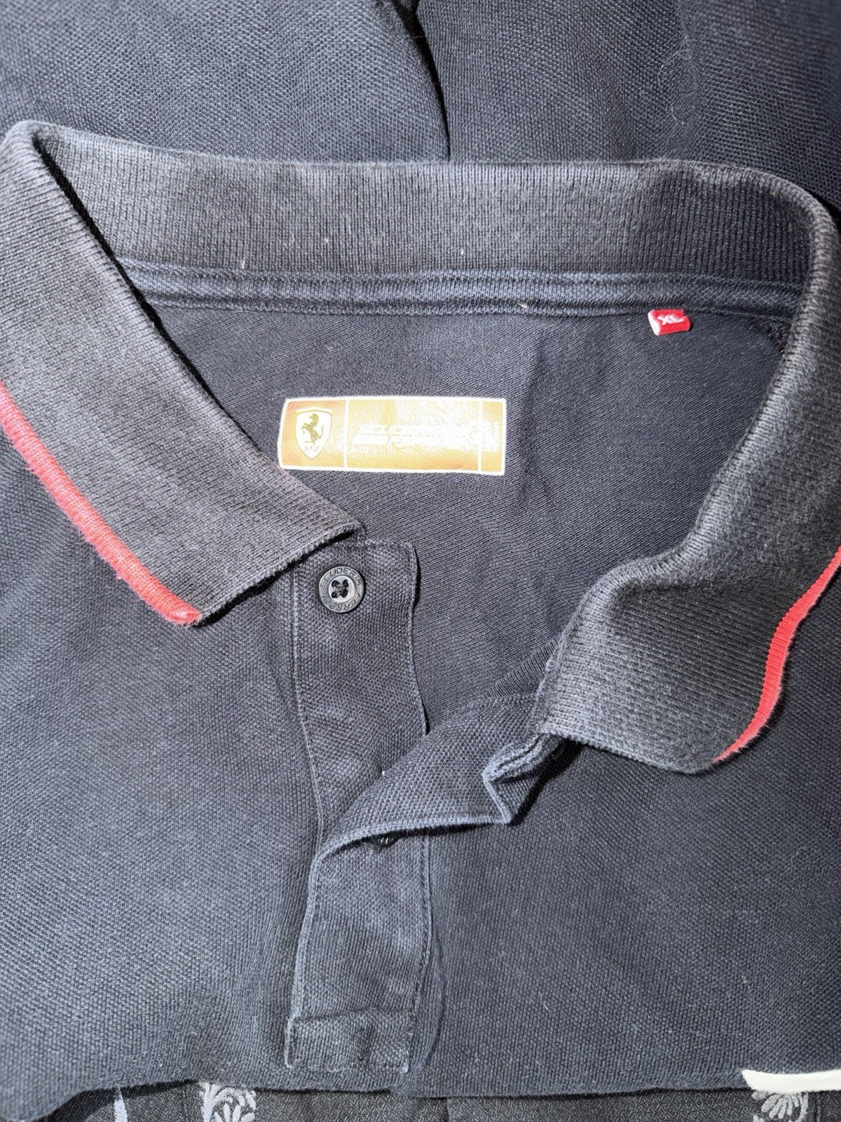 1999 Ferrari polo, good fade and great colors Size XL